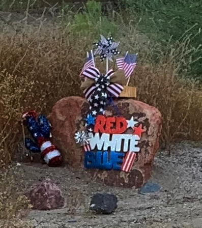 July 4 - Celebrating in the neighborhood. July 4 - Celebrating in the neighborhood.