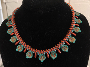 Beaded Kumihimo Necklace