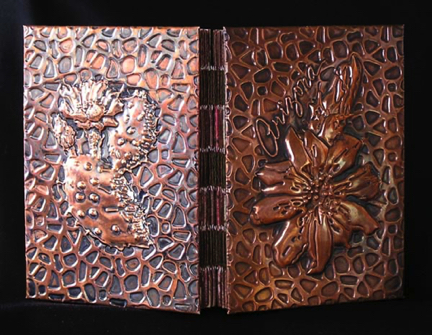 Bookbinding / Repujado
Copper - AZ Travel Journal